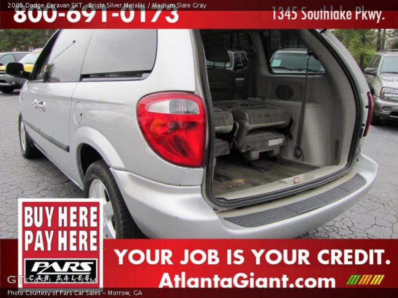 Bright Silver Metallic / Medium Slate Gray 2005 Dodge Caravan SXT