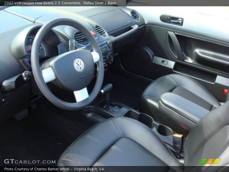  2007 New Beetle 2.5 Convertible Black Interior