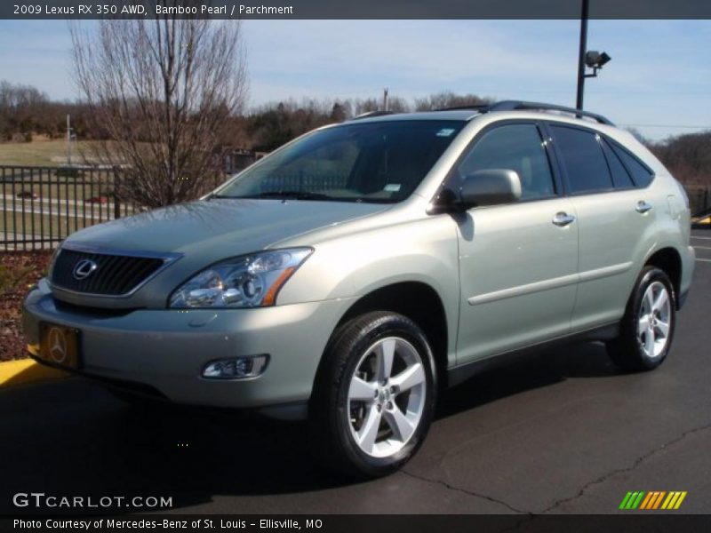Bamboo Pearl / Parchment 2009 Lexus RX 350 AWD