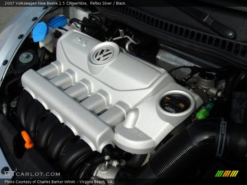  2007 New Beetle 2.5 Convertible Engine - 2.5 Liter DOHC 20 Valve 5 Cylinder