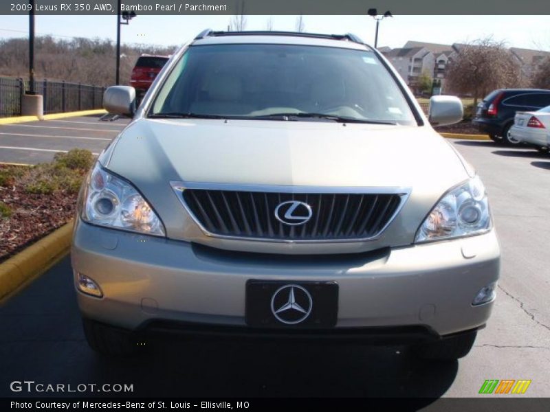 Bamboo Pearl / Parchment 2009 Lexus RX 350 AWD