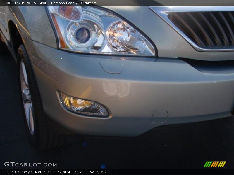 Bamboo Pearl / Parchment 2009 Lexus RX 350 AWD