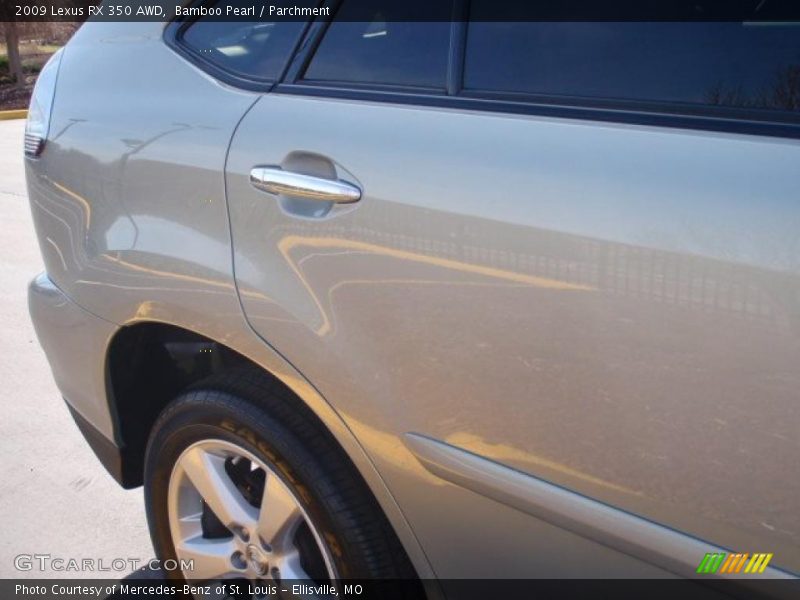 Bamboo Pearl / Parchment 2009 Lexus RX 350 AWD