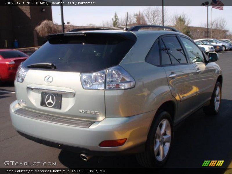 Bamboo Pearl / Parchment 2009 Lexus RX 350 AWD