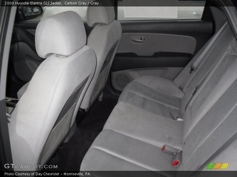 Carbon Gray / Gray 2009 Hyundai Elantra GLS Sedan