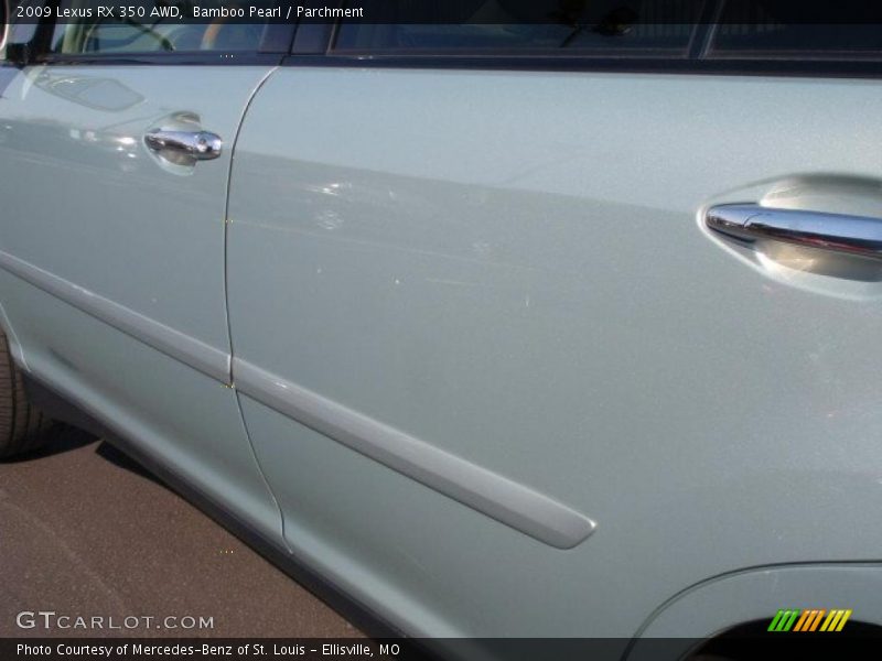Bamboo Pearl / Parchment 2009 Lexus RX 350 AWD