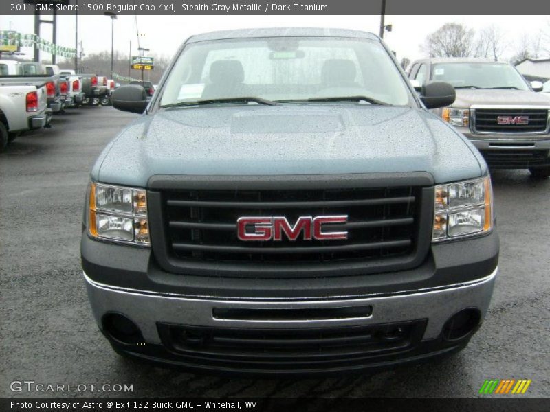 Stealth Gray Metallic / Dark Titanium 2011 GMC Sierra 1500 Regular Cab 4x4