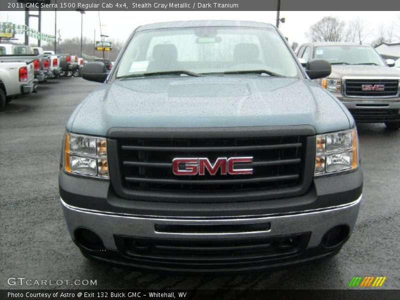 Stealth Gray Metallic / Dark Titanium 2011 GMC Sierra 1500 Regular Cab 4x4