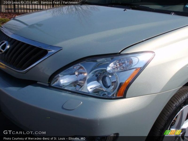 Bamboo Pearl / Parchment 2009 Lexus RX 350 AWD