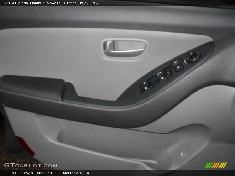 Carbon Gray / Gray 2009 Hyundai Elantra GLS Sedan