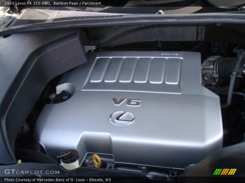 Bamboo Pearl / Parchment 2009 Lexus RX 350 AWD