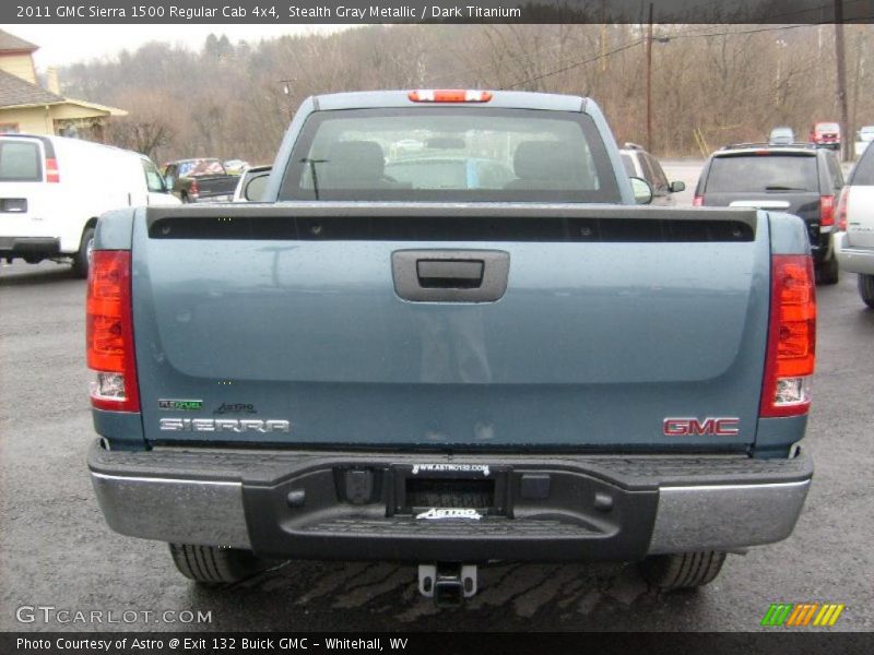Stealth Gray Metallic / Dark Titanium 2011 GMC Sierra 1500 Regular Cab 4x4