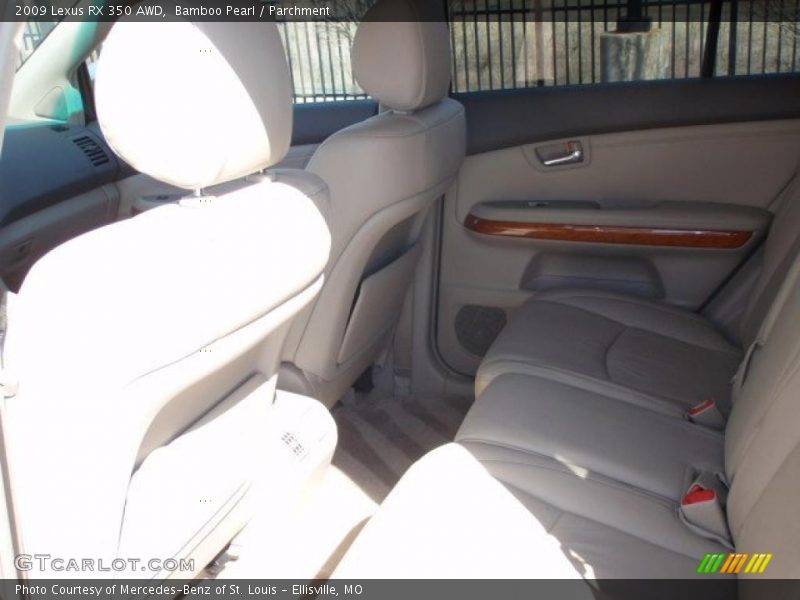 Bamboo Pearl / Parchment 2009 Lexus RX 350 AWD