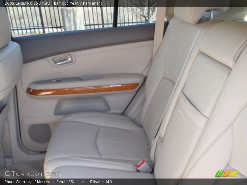 Bamboo Pearl / Parchment 2009 Lexus RX 350 AWD