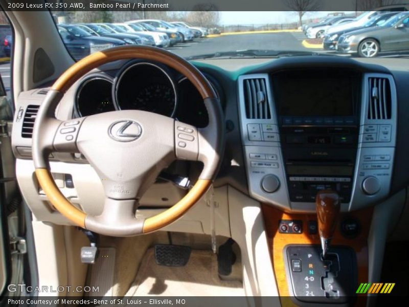 Bamboo Pearl / Parchment 2009 Lexus RX 350 AWD