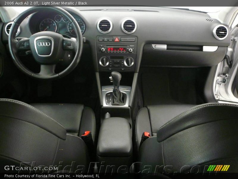 Light Silver Metallic / Black 2006 Audi A3 2.0T
