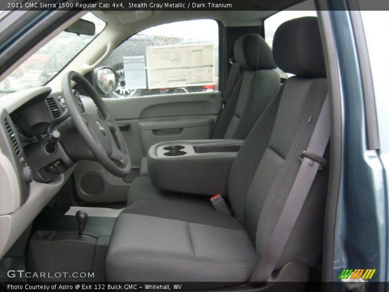 Stealth Gray Metallic / Dark Titanium 2011 GMC Sierra 1500 Regular Cab 4x4