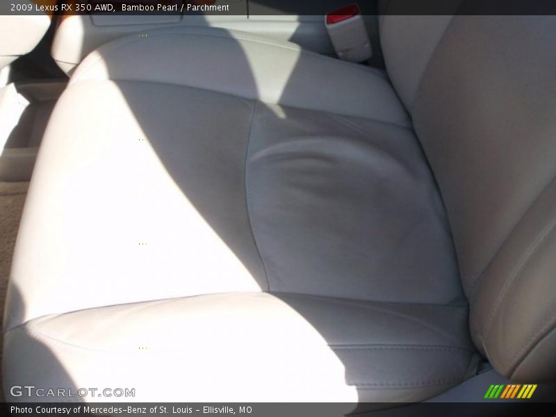 Bamboo Pearl / Parchment 2009 Lexus RX 350 AWD