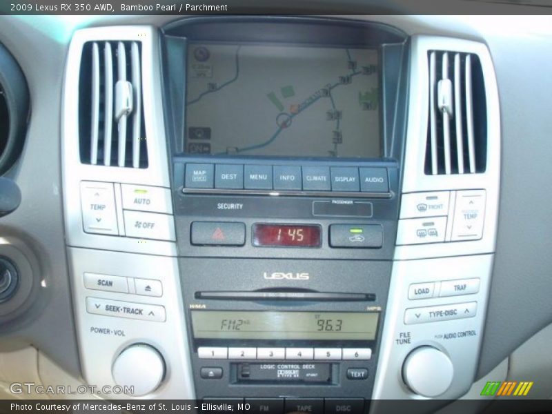Bamboo Pearl / Parchment 2009 Lexus RX 350 AWD