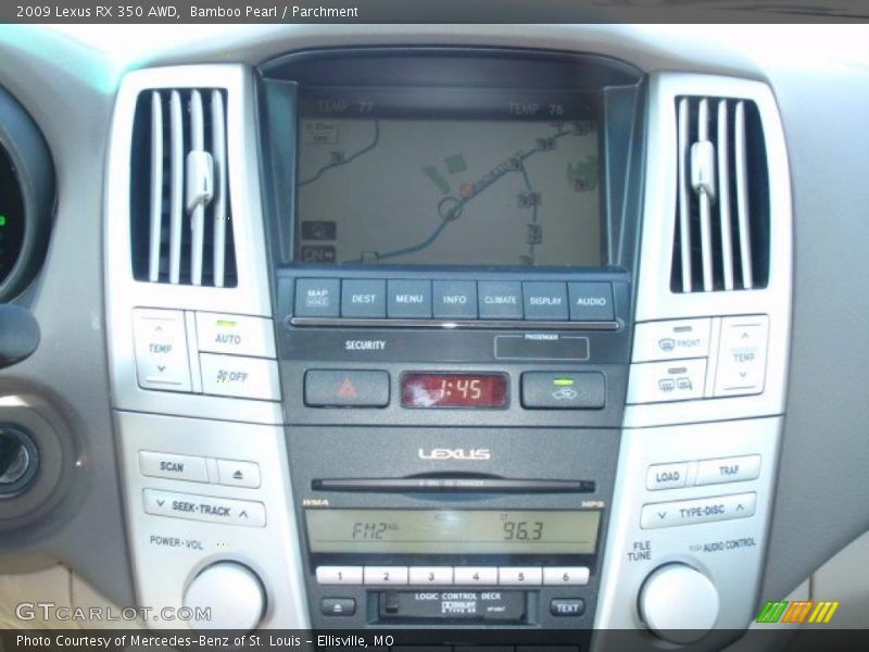 Bamboo Pearl / Parchment 2009 Lexus RX 350 AWD