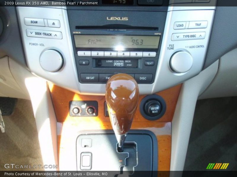 Bamboo Pearl / Parchment 2009 Lexus RX 350 AWD