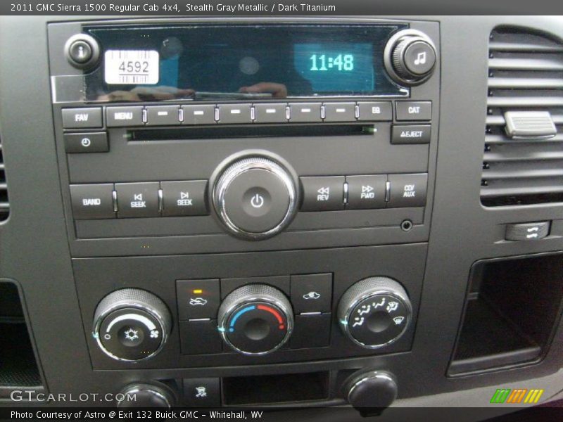 Stealth Gray Metallic / Dark Titanium 2011 GMC Sierra 1500 Regular Cab 4x4