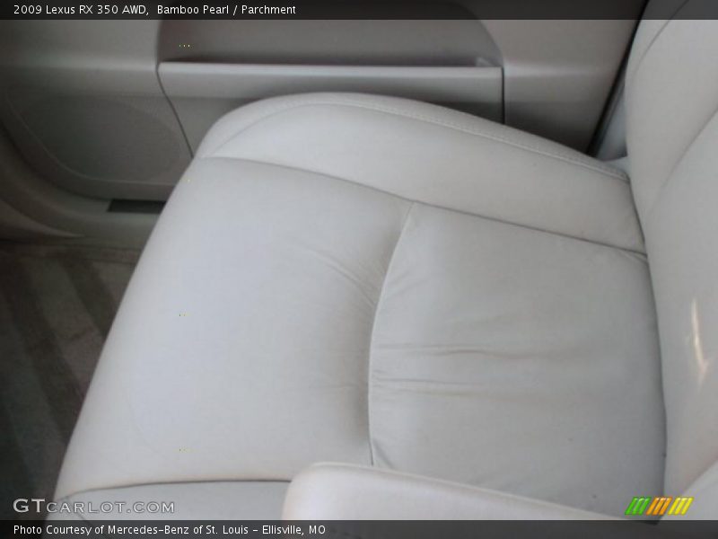 Bamboo Pearl / Parchment 2009 Lexus RX 350 AWD