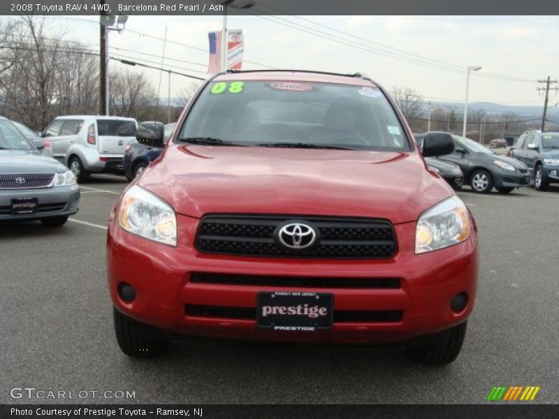 Barcelona Red Pearl / Ash 2008 Toyota RAV4 4WD
