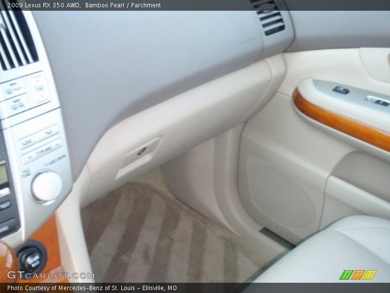 Bamboo Pearl / Parchment 2009 Lexus RX 350 AWD