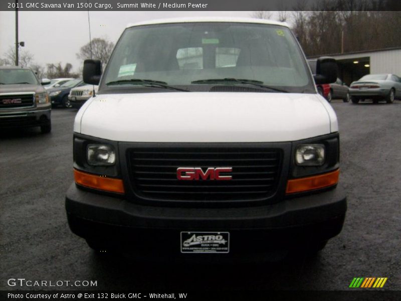 Summit White / Medium Pewter 2011 GMC Savana Van 1500 Cargo