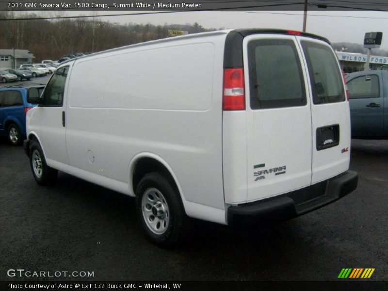 Summit White / Medium Pewter 2011 GMC Savana Van 1500 Cargo