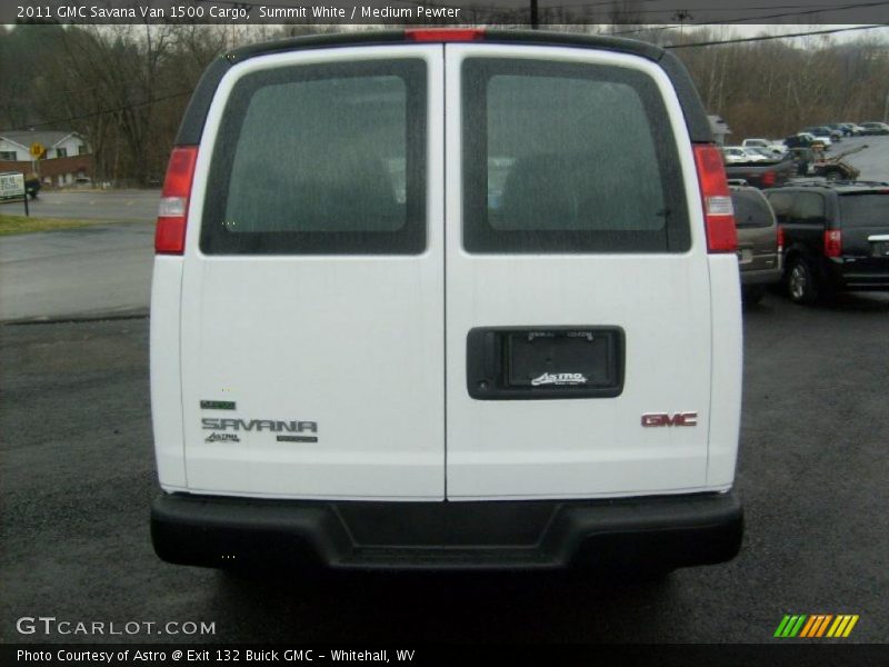 Summit White / Medium Pewter 2011 GMC Savana Van 1500 Cargo