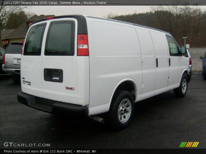 Summit White / Medium Pewter 2011 GMC Savana Van 1500 Cargo