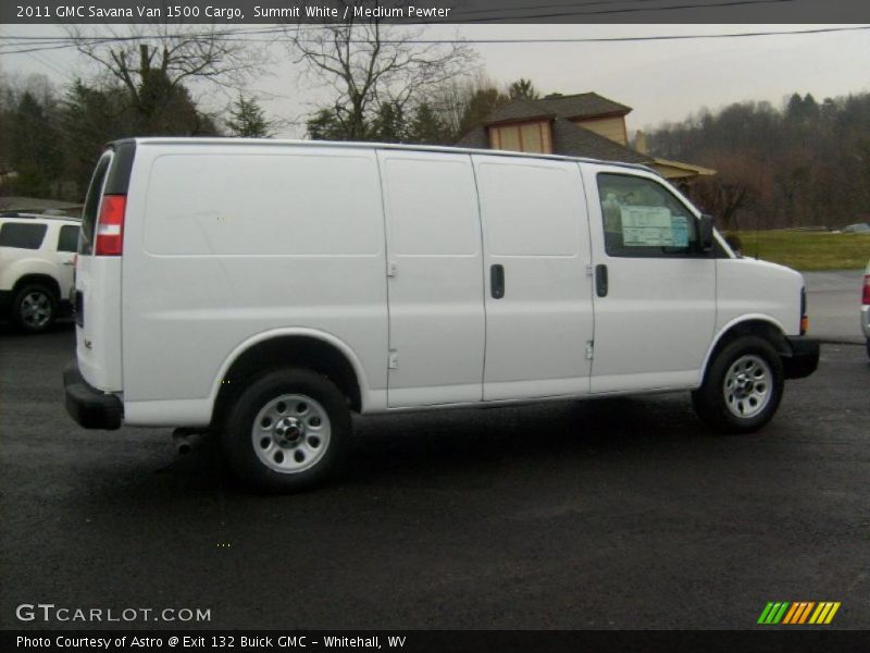 Summit White / Medium Pewter 2011 GMC Savana Van 1500 Cargo