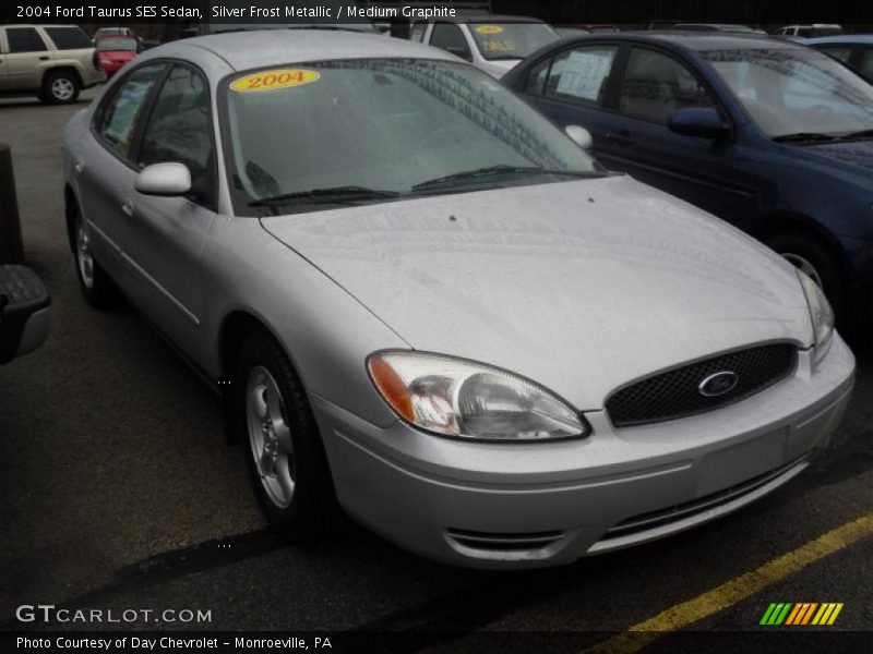 Silver Frost Metallic / Medium Graphite 2004 Ford Taurus SES Sedan