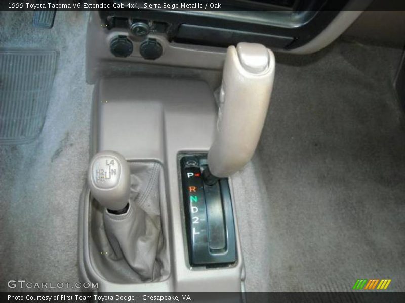 Sierra Beige Metallic / Oak 1999 Toyota Tacoma V6 Extended Cab 4x4