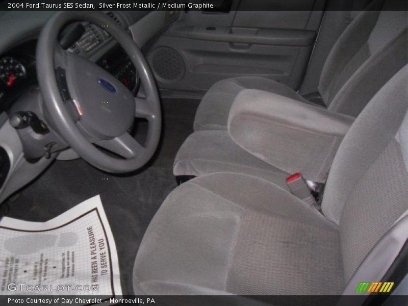 Silver Frost Metallic / Medium Graphite 2004 Ford Taurus SES Sedan