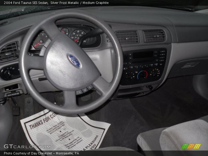 Silver Frost Metallic / Medium Graphite 2004 Ford Taurus SES Sedan