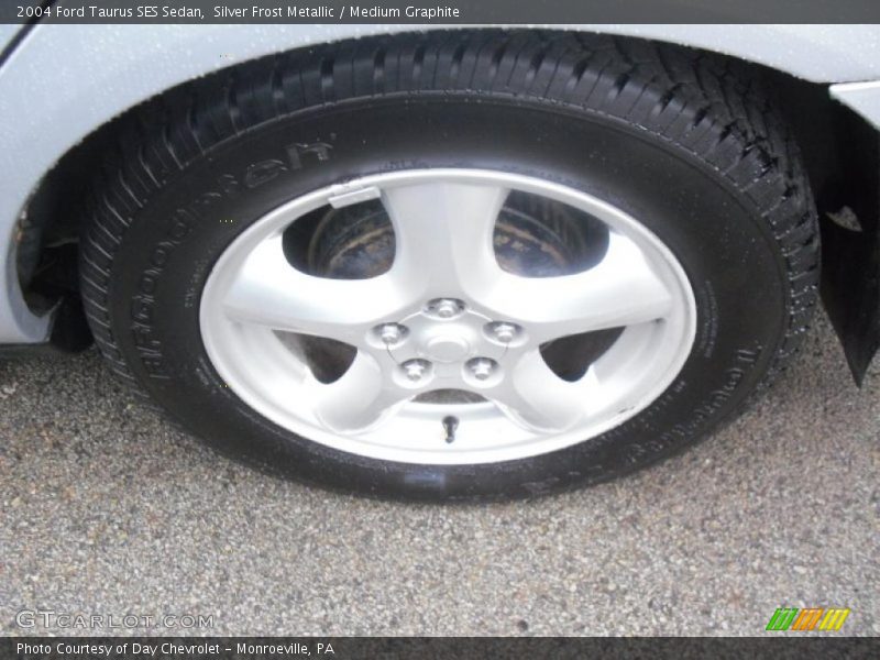 Silver Frost Metallic / Medium Graphite 2004 Ford Taurus SES Sedan