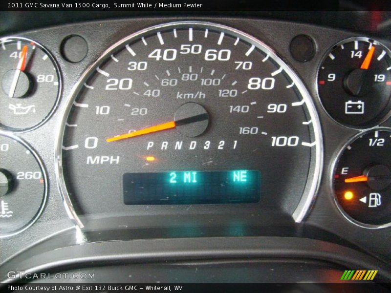 Summit White / Medium Pewter 2011 GMC Savana Van 1500 Cargo