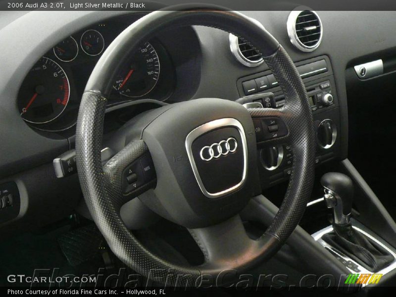 Light Silver Metallic / Black 2006 Audi A3 2.0T