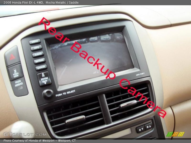 Mocha Metallic / Saddle 2008 Honda Pilot EX-L 4WD