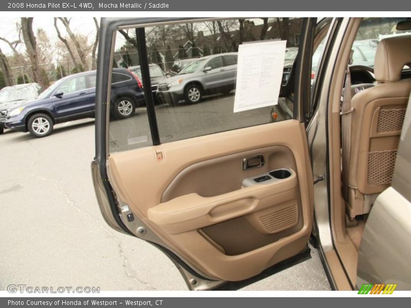 Mocha Metallic / Saddle 2008 Honda Pilot EX-L 4WD