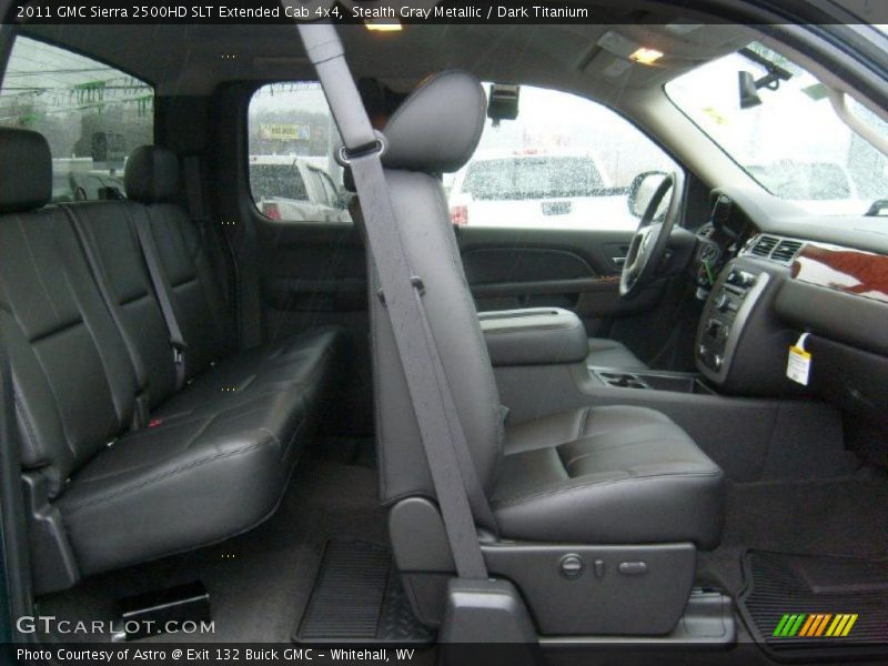 2011 Sierra 2500HD SLT Extended Cab 4x4 Dark Titanium Interior