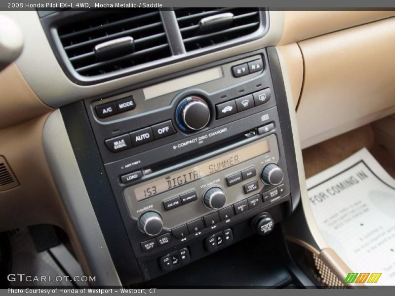 Mocha Metallic / Saddle 2008 Honda Pilot EX-L 4WD