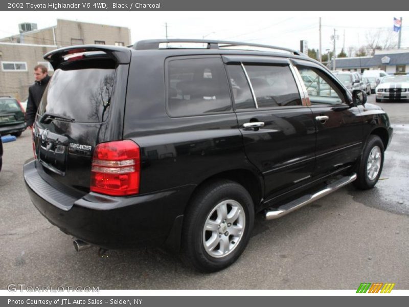 Black / Charcoal 2002 Toyota Highlander V6 4WD