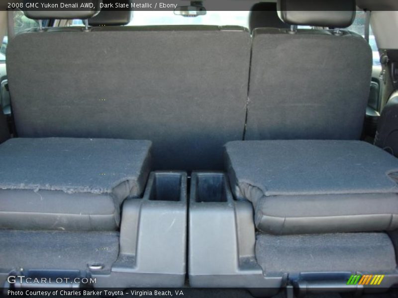 Dark Slate Metallic / Ebony 2008 GMC Yukon Denali AWD
