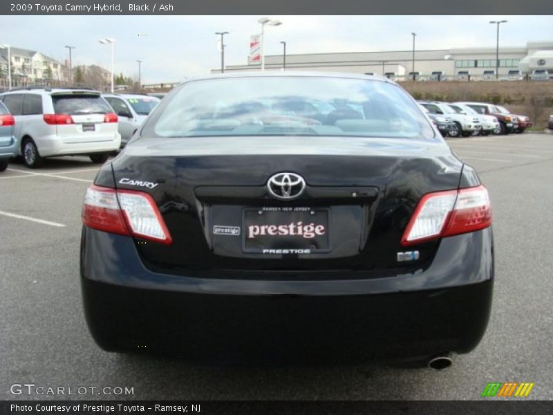Black / Ash 2009 Toyota Camry Hybrid