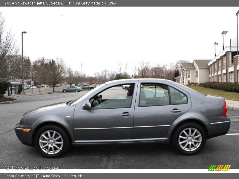 Platinum Grey Metallic / Grey 2004 Volkswagen Jetta GL Sedan