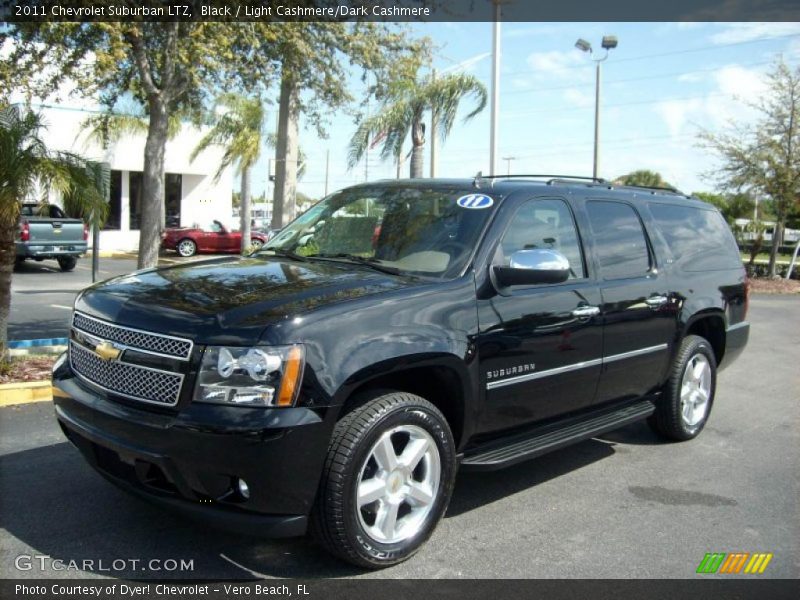 Black / Light Cashmere/Dark Cashmere 2011 Chevrolet Suburban LTZ